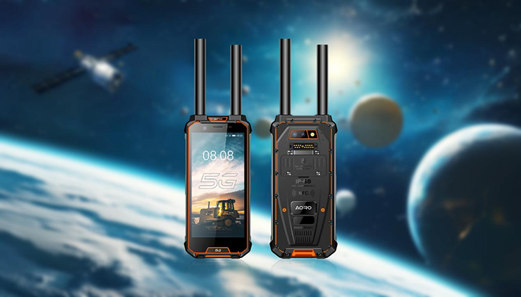 遨游M5-5G双卫星通信智能终端（天通电话+北斗短报文）